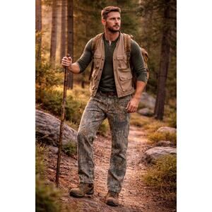 Duxbak Realtree Camo Denim Jeans Men Vintage Y2K Hunting Workwear USA Made